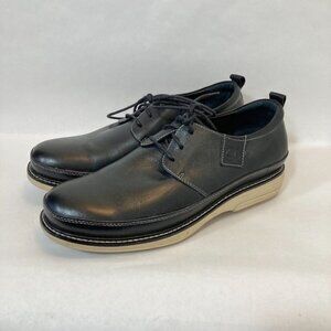 Gravity Defyer Mens Black Leather Oxford Size 10